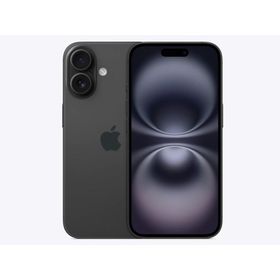 6月期間限定ポイント還元10％アップ！！（要エントリー）Apple iPhone 16 128GB ブラック (6.1インチ) - MYAP3LL/A