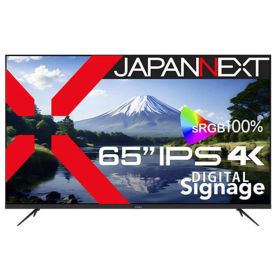 JAPANNEXT PCモニター IPS [65型 /4K(3840×2160） /ワイド] JN-IPS65UHD-U（お届けのみ）