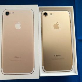①Apple iPhone 7 32GB ローズゴールド 箱付き