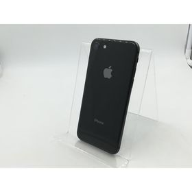 【中古】Apple au 【SIMロック解除済み】 iPhone 8 64GB スペースグレイ MQ782J/A【千葉】保証期間１ヶ月【ランクB】
