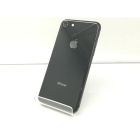【中古】Apple SoftBank 【SIMロック解除済み】 iPhone 8 64GB スペースグレイ MQ782J/A【札幌】保証期間１ヶ月【ランクC】
