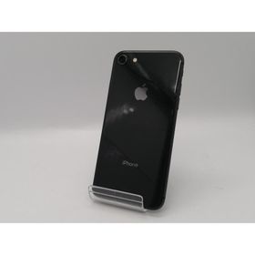 【中古】Apple au 【SIMロック解除済み】 iPhone 8 64GB スペースグレイ MQ782J/A【大須アメ横】保証期間１ヶ月【ランクC】