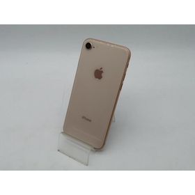 【中古】Apple docomo 【SIMロック解除済み】 iPhone 8 64GB ゴールド MQ7A2J/A【OSU301】保証期間１ヶ月【ランクC】