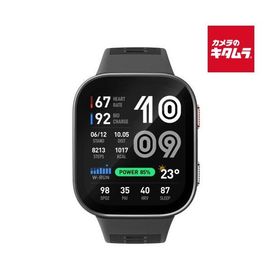 AMAZFIT スマートウォッチ Bip Max カーボングレー SP170085-C256【正規品】