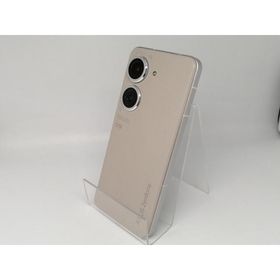 【中古】ASUS 国内版 【SIMフリー】 Zenfone 9 8GB 256GB ムーンライトホワイト ZF9-WH8S256【OSU301】保証期間１ヶ月【ランクB】