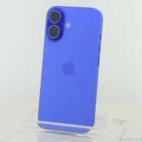 ソフマップ 〔中古品〕 iPhone16 128GB ウルトラマリン MYDU3J／A SIMフリー【276】
