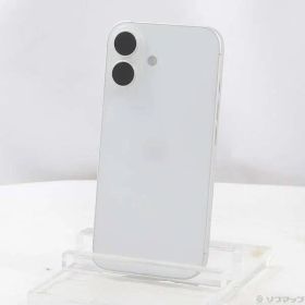 ソフマップ 〔中古品〕 iPhone16 128GB ホワイト MYDR3J／A SIMフリー【262】