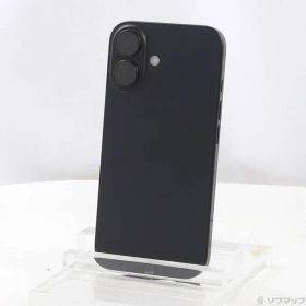 ソフマップ 〔中古品〕 iPhone16 128GB ブラック MYDQ3J／A SIMフリー【198】