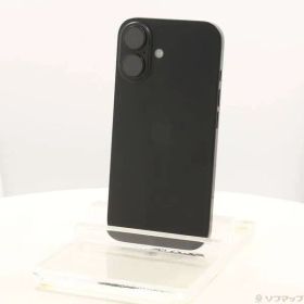 ソフマップ 〔中古品〕 iPhone16 128GB ブラック MYDQ3J／A SIMフリー【262】