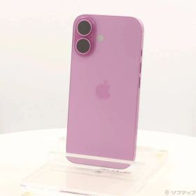 ソフマップ 〔中古品〕 iPhone16 256GB ピンク MYDY3J／A SIMフリー【262】