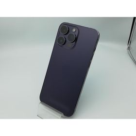 【中古】Apple 国内版 【SIMフリー】 iPhone 14 Pro Max 1TB ディープパープル MQ9N3J/A【秋葉本店】保証期間１ヶ月【ランクC】