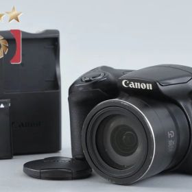 【中古】Canon キヤノン PowerShot SX400 IS ブラック コンパクトデジタルカメラ