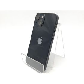 【中古】Apple au 【SIMフリー】 iPhone 13 mini 128GB ミッドナイト MLJC3J/A【ECセンター】保証期間１ヶ月【ランクC】