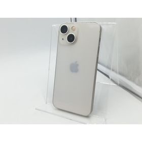 【中古】Apple 国内版 【SIMフリー】 iPhone 13 mini 128GB スターライト MLJE3J/A【千葉】保証期間１ヶ月【ランクB】