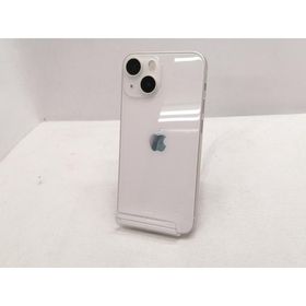 【中古】Apple docomo 【SIMフリー】 iPhone 13 mini 128GB スターライト MLJE3J/A【仙台駅東口】保証期間１ヶ月【ランクB】