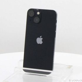 〔中古〕Apple(アップル) iPhone13 mini 256GB ミッドナイト MLJJ3J／A SIMフリー〔377-ud〕
