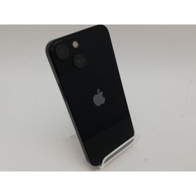 【中古】Apple au 【SIMフリー】 iPhone 13 mini 256GB ミッドナイト MLJJ3J/A【府中ル・シーニュ】保証期間１ヶ月【ランクB】