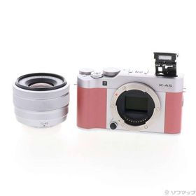 〔中古〕FUJIFILM(フジフイルム) X-A5 レンズキット ピンク〔198-ud〕