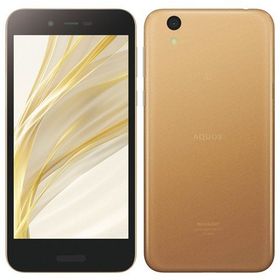 SIMフリー AQUOS sense lite SH-M05 ゴールド 32GB