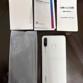 【美品】 HUAWEI P30 lite ホワイト 本体