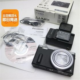 超美品 DMC-TZ60 ブラック 即日発送 デジカメ Panasonic 本体 あすつく 土日祝発送OK