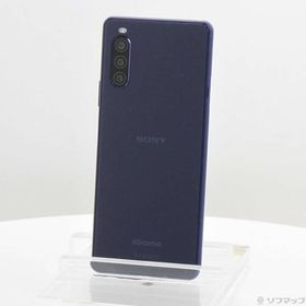 〔中古〕SONY(ソニー) Xperia 10 II 64GB ブルー SO-41A docomoロック解除SIMフリー〔344-ud〕