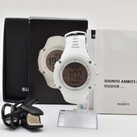 SUUNTO AMBIT3 RUN ホワイト デジタル腕時計 本体