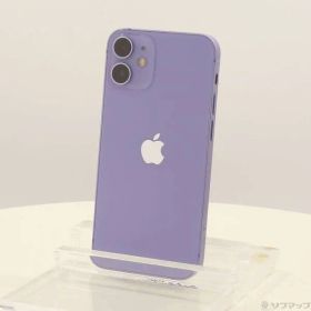 ソフマップ 〔中古品〕 iPhone12 mini 64GB パープル MJQC3J／A SIMフリー【269】