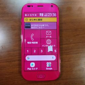 【美品】富士通 らくらくスマートフォン F-01L simフリー