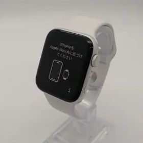 【中古】Apple Apple Watch SE2 44mm GPS シルバーアルミニウムケース/ホワイトスポーツバンド MNK23J/A【なんば】保証期間１ヶ月【ラン