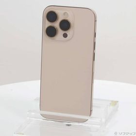 〔中古〕Apple(アップル) iPhone16 Pro 128GB デザートチタニウム MYMX3J／A SIMフリー〔258-ud〕