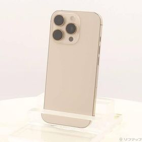 〔中古〕Apple(アップル) iPhone16 Pro 128GB デザートチタニウム MYMX3J／A SIMフリー〔258-ud〕