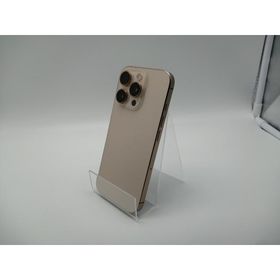 【中古】Apple au 【SIMフリー】 iPhone 16 Pro 128GB デザートチタニウム MYMX3J/A【大阪本店】保証期間１ヶ月【ランクB】