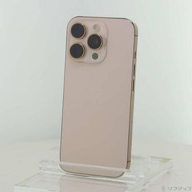 〔中古〕Apple(アップル) iPhone16 Pro 128GB デザートチタニウム MYMX3J／A SIMフリー〔258-ud〕