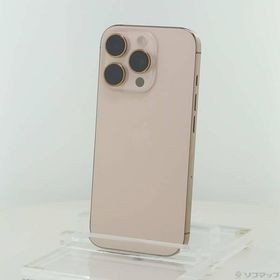 〔中古〕Apple(アップル) iPhone16 Pro 128GB デザートチタニウム MYMX3J／A SIMフリー〔269-ud〕