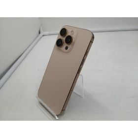 【中古】Apple 国内版 【SIMフリー】 iPhone 16 Pro 128GB デザートチタニウム MYMX3J/A【宇田川】保証期間１ヶ月【ランクA】
