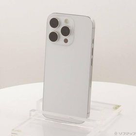 〔中古〕Apple(アップル) iPhone16 Pro 128GB ホワイトチタニウム MYMW3J／A SIMフリー〔348-ud〕