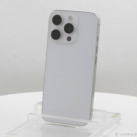 〔中古〕Apple(アップル) iPhone16 Pro 128GB ホワイトチタニウム MYMW3J／A SIMフリー〔349-ud〕