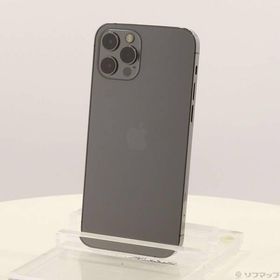 〔中古〕Apple(アップル) iPhone12 Pro 256GB グラファイト MGM93J／A SIMフリー〔262-ud〕