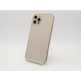 【中古】Apple SoftBank 【SIMロック解除済み】 iPhone 12 Pro 256GB ゴールド MGMC3J/A【札幌南2条】保証期間１ヶ月【ランクB】