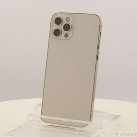 〔中古〕Apple(アップル) iPhone12 Pro 256GB ゴールド MGMC3J／A SIMフリー〔269-ud〕