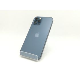 【中古】Apple docomo 【SIMロック解除済み】 iPhone 12 Pro 256GB パシフィックブルー MGMD3J/A【町田】保証期間１週間【ランクC】