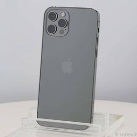 〔中古〕Apple(アップル) iPhone12 Pro 128GB グラファイト MGM53J／A SIMフリー〔276-ud〕