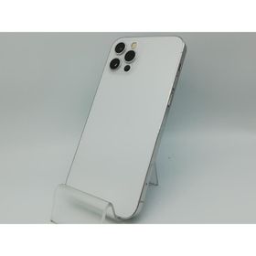 【中古】Apple docomo 【SIMロック解除済み】 iPhone 12 Pro 256GB シルバー MGMA3J/A【秋葉本店】保証期間１ヶ月【ランクC】