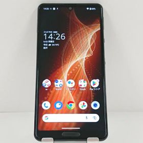AQUOS sense5G SHG03 au ブラック 送料無料 本体 c20883 【中古】