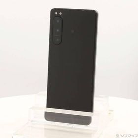 〔中古〕SONY(ソニー) Xperia 5 IV 256GB ブラック XQ-CQ44-B2JPCX0 SIMフリー〔344-ud〕