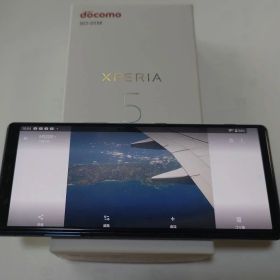 SONY Xperia 5 SO-01M 本体ブルー箱付き