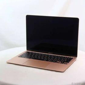 ソフマップ 〔中古品〕 MacBook Air 13.3-inch Late-2020 MGND3J／A Apple M1 8コアCPU_7コアGPU 8GB SSD256GB ゴールド 〔26.3 Tahoe〕【348】