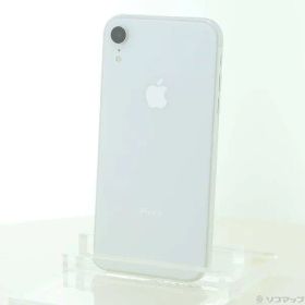 ソフマップ 〔中古品〕 iPhoneXR 64GB ホワイト MT032J／A SIMフリー【247】