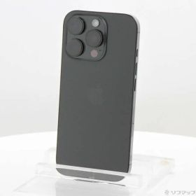 ソフマップ 〔中古品〕 iPhone16 Pro 256GB ブラックチタニウム FYN03J／A SIMフリー【297】